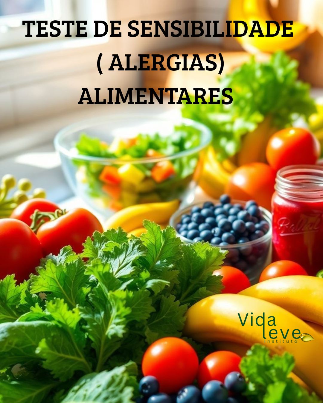 TESTE SENSIBILIDADE (ALERGIAS) ALIMENTARES